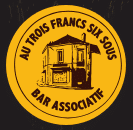 Logo café associatif Trois Francs Six Sous
