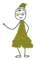 Visuels Escales personnage tamadi vert